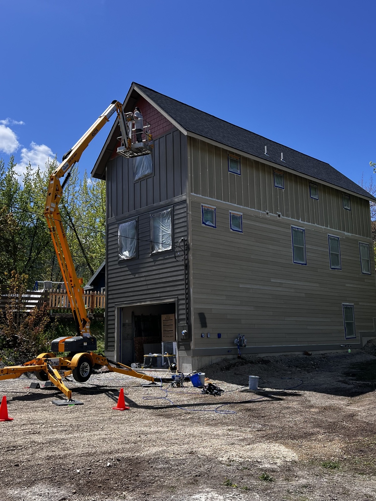 Painting services — interior and exterior painting